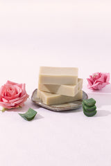 Rose aloe Vera soap