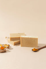 Tea tree and turmeric soap