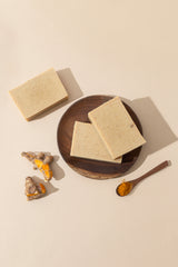 Tea tree and turmeric soap