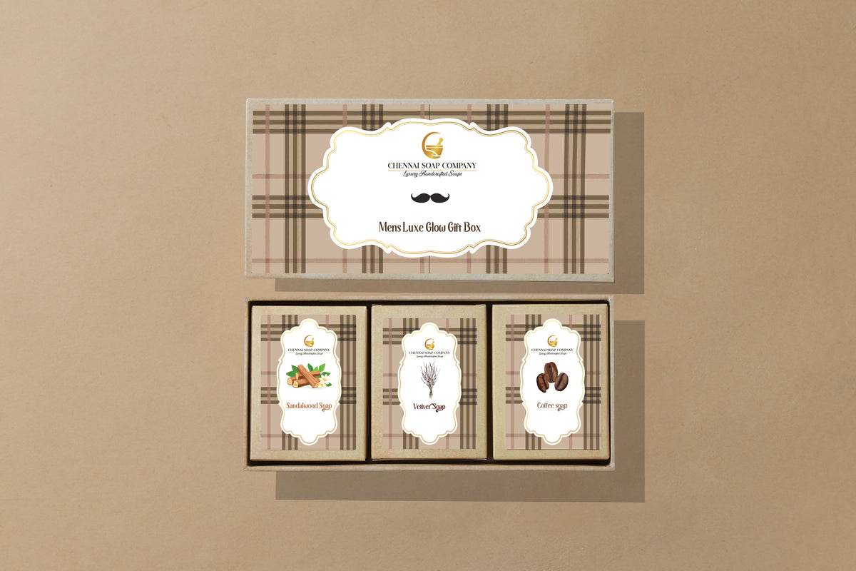 Mens Luxe Glow Gift Box