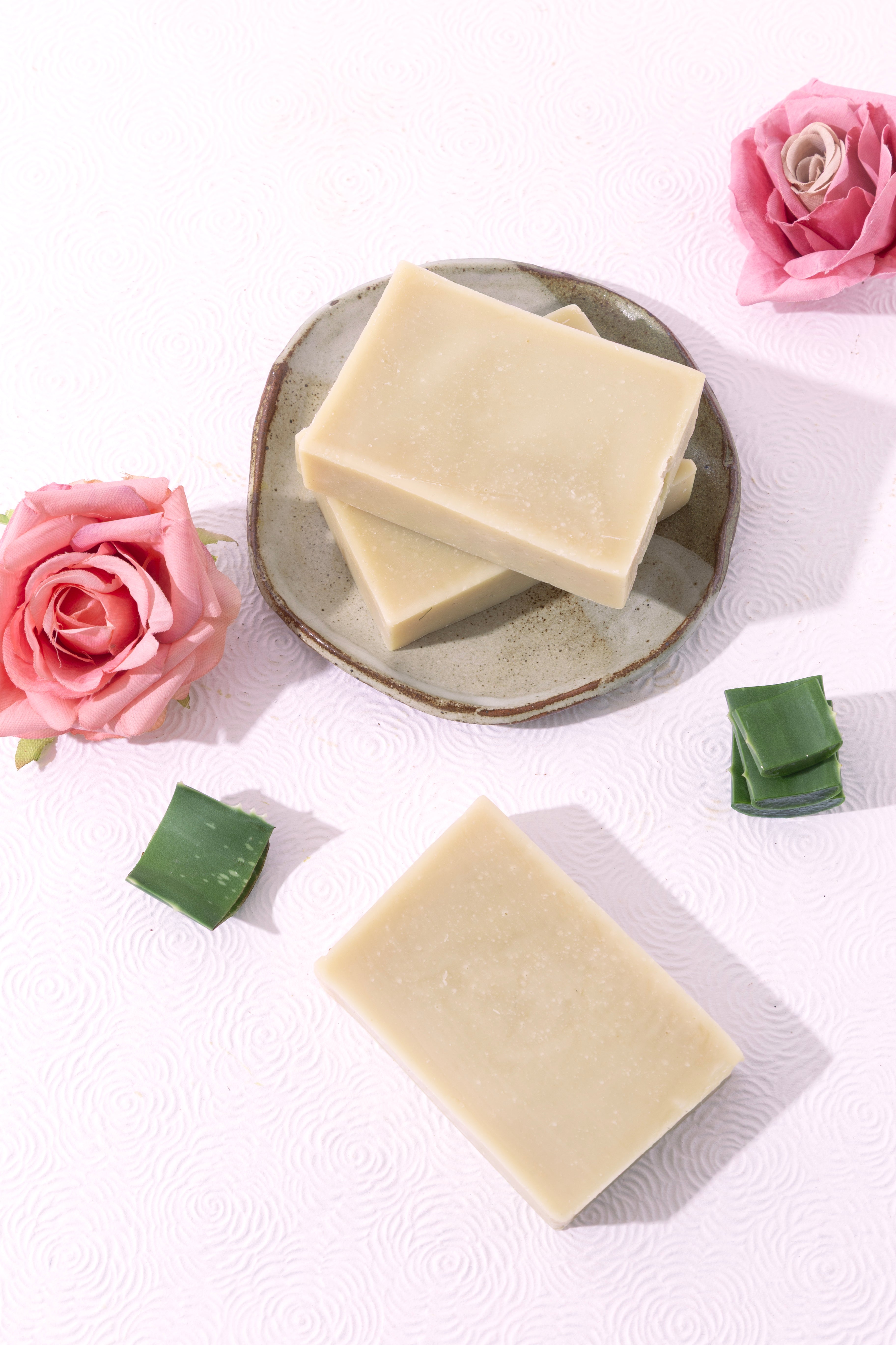 Rose aloe Vera soap