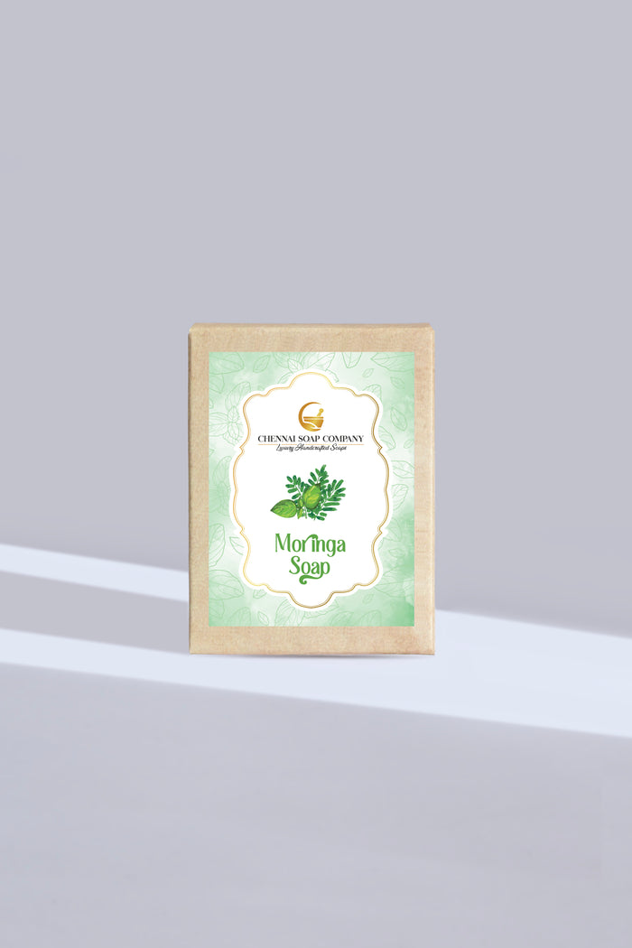 Moringa basil soap