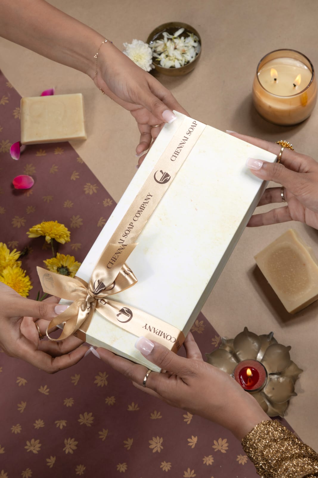 Set of 3 soap Combo Pack Gift Box